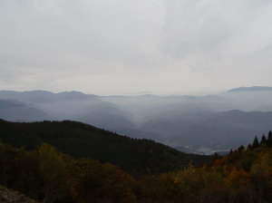 スーパー林道からの景色