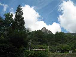 夏雲と鉾岳 宮崎県上鹿川や福岡市近郊でのフライフィッシング