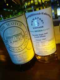 THE SCOTCH MALT WHISKY SOCIETY OFFICIAL BOTTLE and THE GLENLIVET