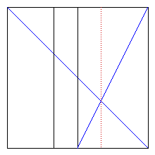 1/3 (vertical, left)