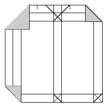 folded slash foldings