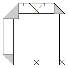 fold horizonal and vertical foldings