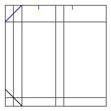 fold upper 2/12, downer 1/12