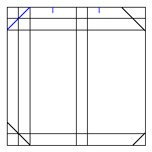 fold upper right 2/12:2/12, downer right 1/12:1/12