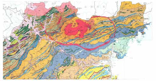 上鹿川で聞いたり思ったこと・地質図