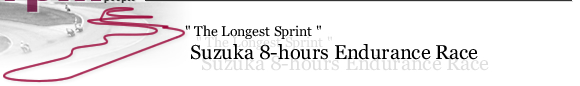 The Longest Sprint - Suzuka 8-hours Endurance Race