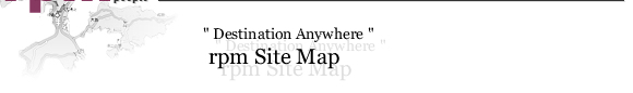 Destination Anywhere - rpm Site Map